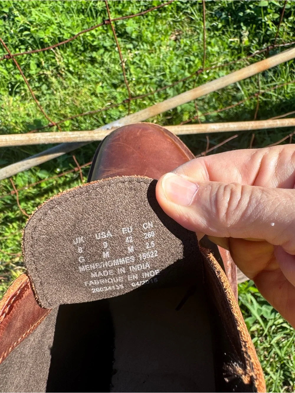 Clarks Bushacre 2 chukka boots dark brown leather size 9